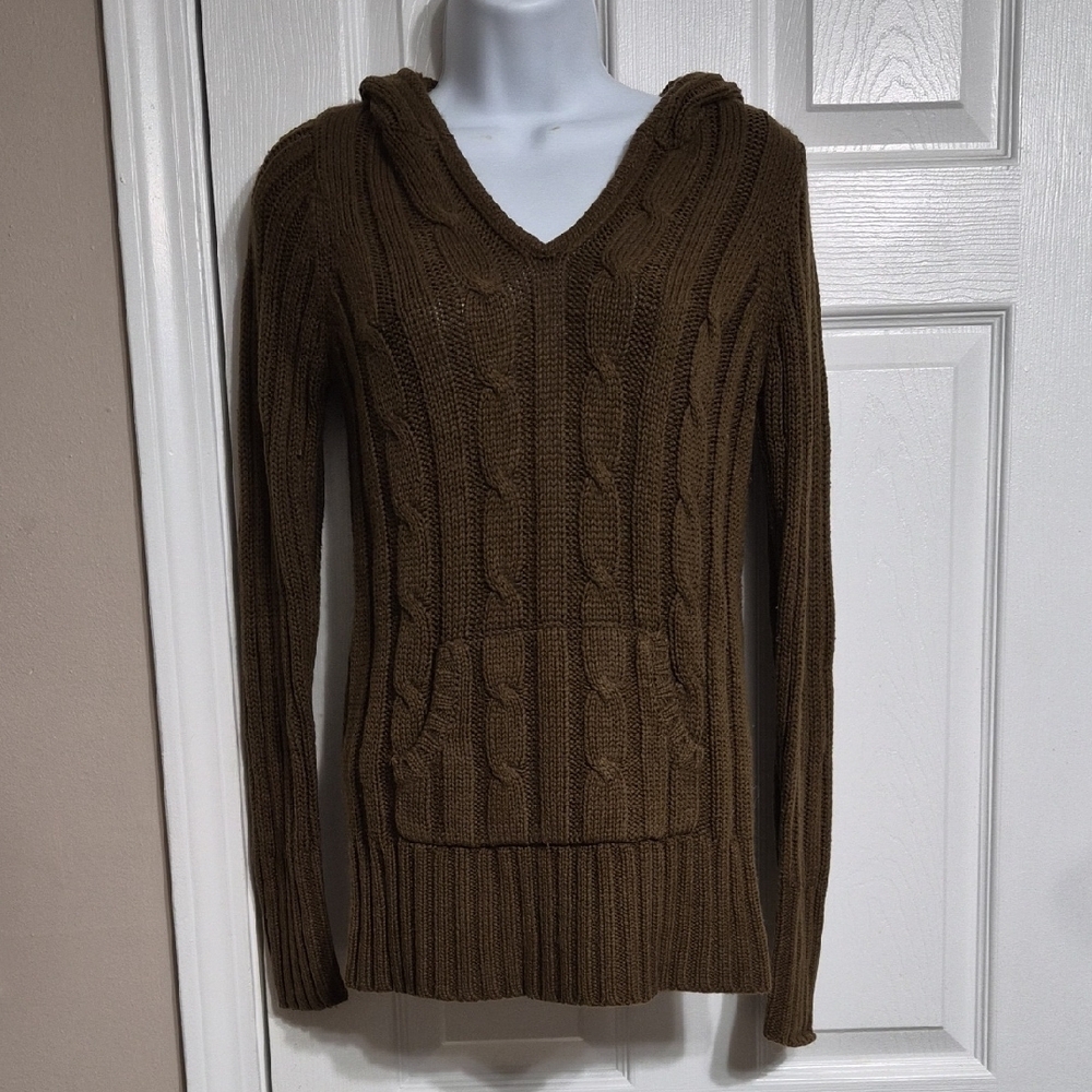 Arizona Jean Company Brown V-Neck Sweater